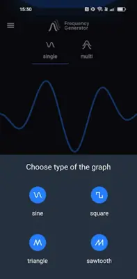 Frequency Generator (Sound) android App screenshot 2