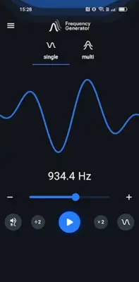 Frequency Generator (Sound) android App screenshot 6